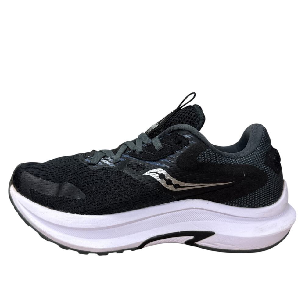 Saucony Axon 2 Womens 7 Black Running Shoes Chunky Gorpcore